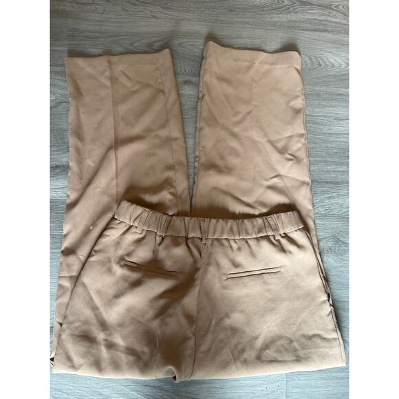 NWT Joie size 14 beige dress pants pleated front - Picture 2 of 4